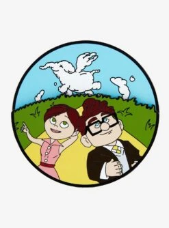 Loungefly Disney Pixar Up Carl & Ellie Spinning Clouds Limited Edition Enamel Pin - BoxLunch Exclusive