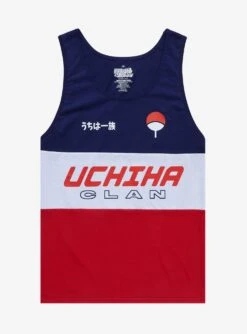 Naruto Shippuden Uchiha Clan Panel Tank Top - BoxLunch Exclusive