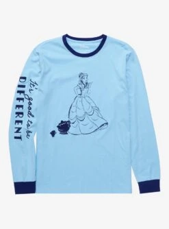 Disney Beauty And The Beast Be Different Long Sleeve T-Shirt - BoxLunch Exclusive