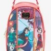 Loungefly Disney Mulan Outfits Mini Backpack - BoxLunch Exclusive