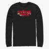 Stranger Things Christmas Scene Logo Long-Sleeve T-Shirt