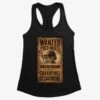 Puss In Boots Scratched Wanted Poster Womens Tank Top