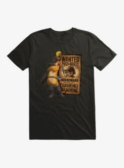 Puss In Boots Wanted Poster T-Shirt