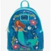 Loungefly Disney The Little Mermaid Under The Sea Mini Backpack
