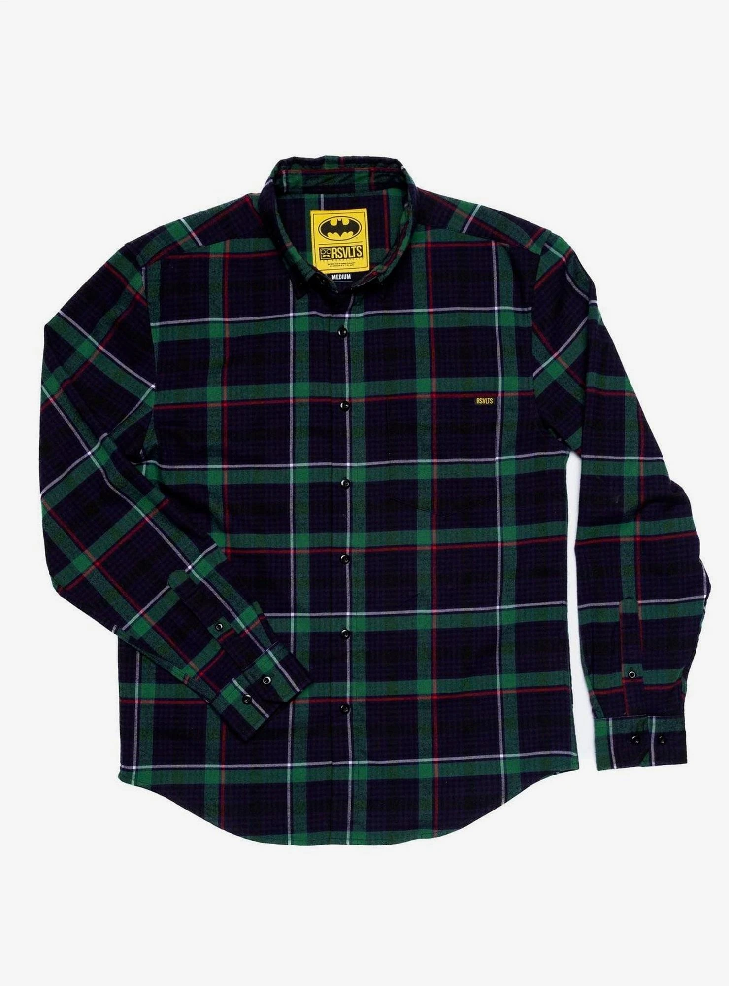 RSVLTS Batman The Joker BorlandFlex Long Sleeve Stretch Flannel