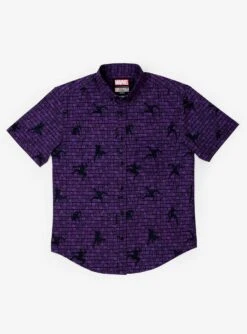RSVLTS Marvel Black Panther Wakanda Forever KUNUFLEX Short Sleeve Shirt