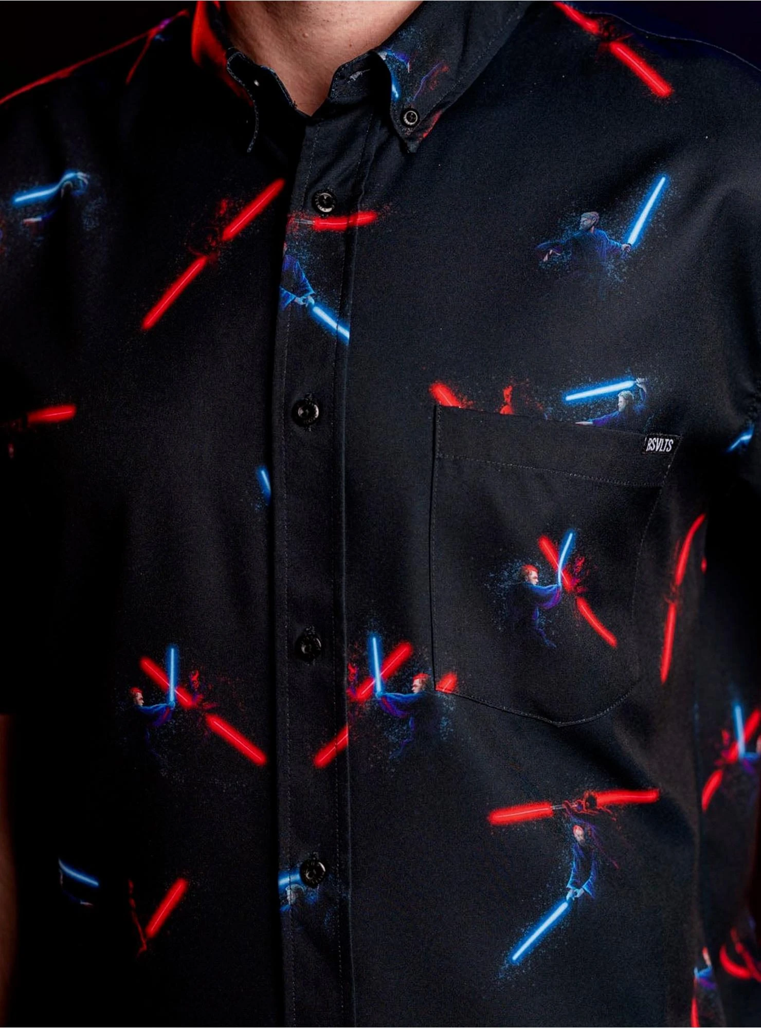 RSVLTS Star Wars Duel Of Fates KUNUFLEX Short Sleeve Shirt - Image 3