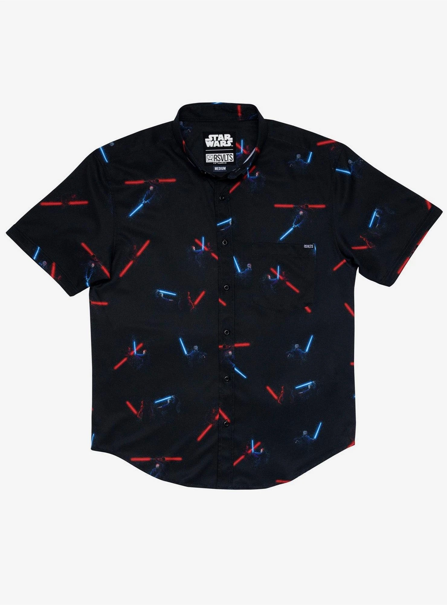 RSVLTS Star Wars Duel Of Fates KUNUFLEX Short Sleeve Shirt