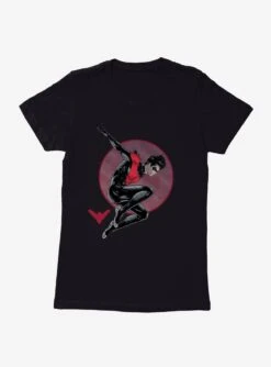 DC Comics Batman Nightwing Red Suit Jump Girls T-Shirt