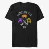 Disney Hocus Pocus We Fly Crossed Broom & Vaccum T-Shirt