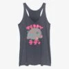 Pui Pui Molcar Teddy Simple Womens Tank Top