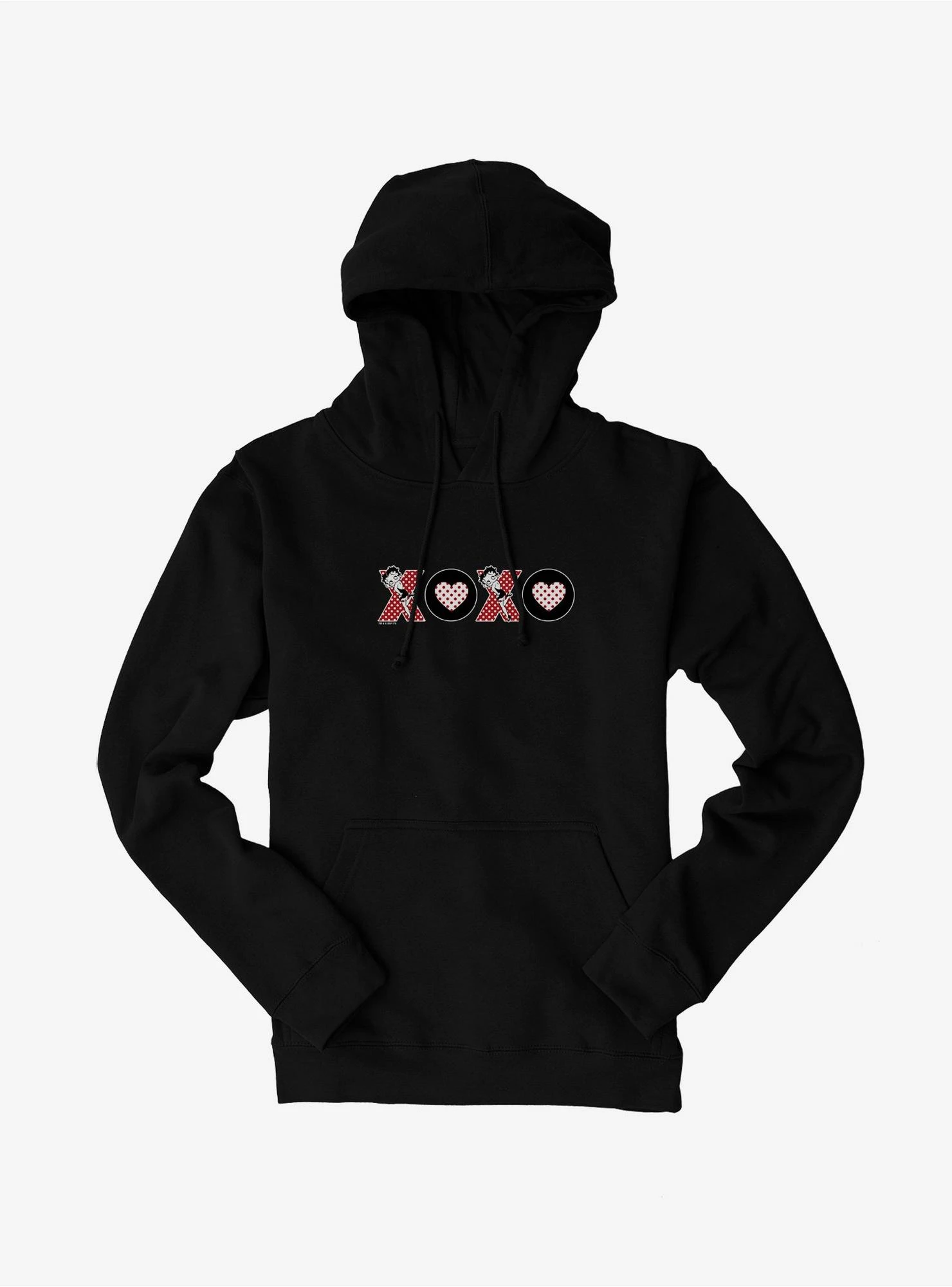 Betty Boop Polka Dot XO Hoodie