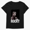 Rocky Invincible Portrait Womens T-Shirt Plus Size