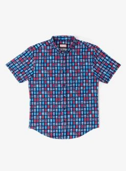 RSVLTS Marvel Spider-Man "The Spidey Bunch" KUNUFLEX Short Sleeve Shirt