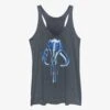Star Wars The Mandalorian Beskar Mythosaur Womens Tank Top