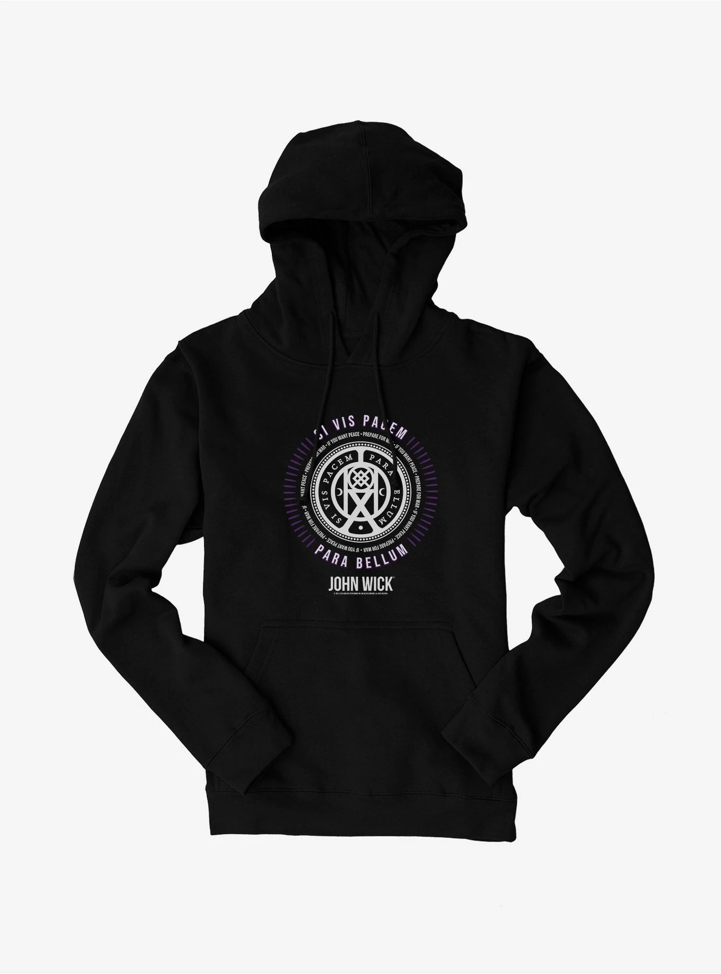 John Wick Si Vis Pacem Para Bellum Hoodie