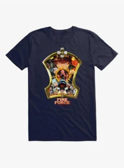 Fire Force Character Badge Fill T-Shirt