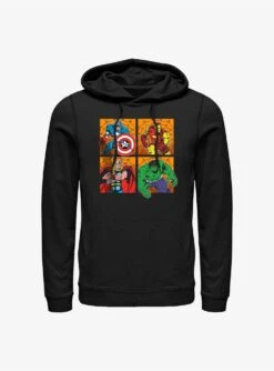 Marvel Avengers Halloween Panels Hoodie