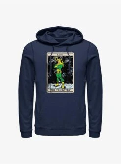 Marvel Loki The Trickster Card Hoodie
